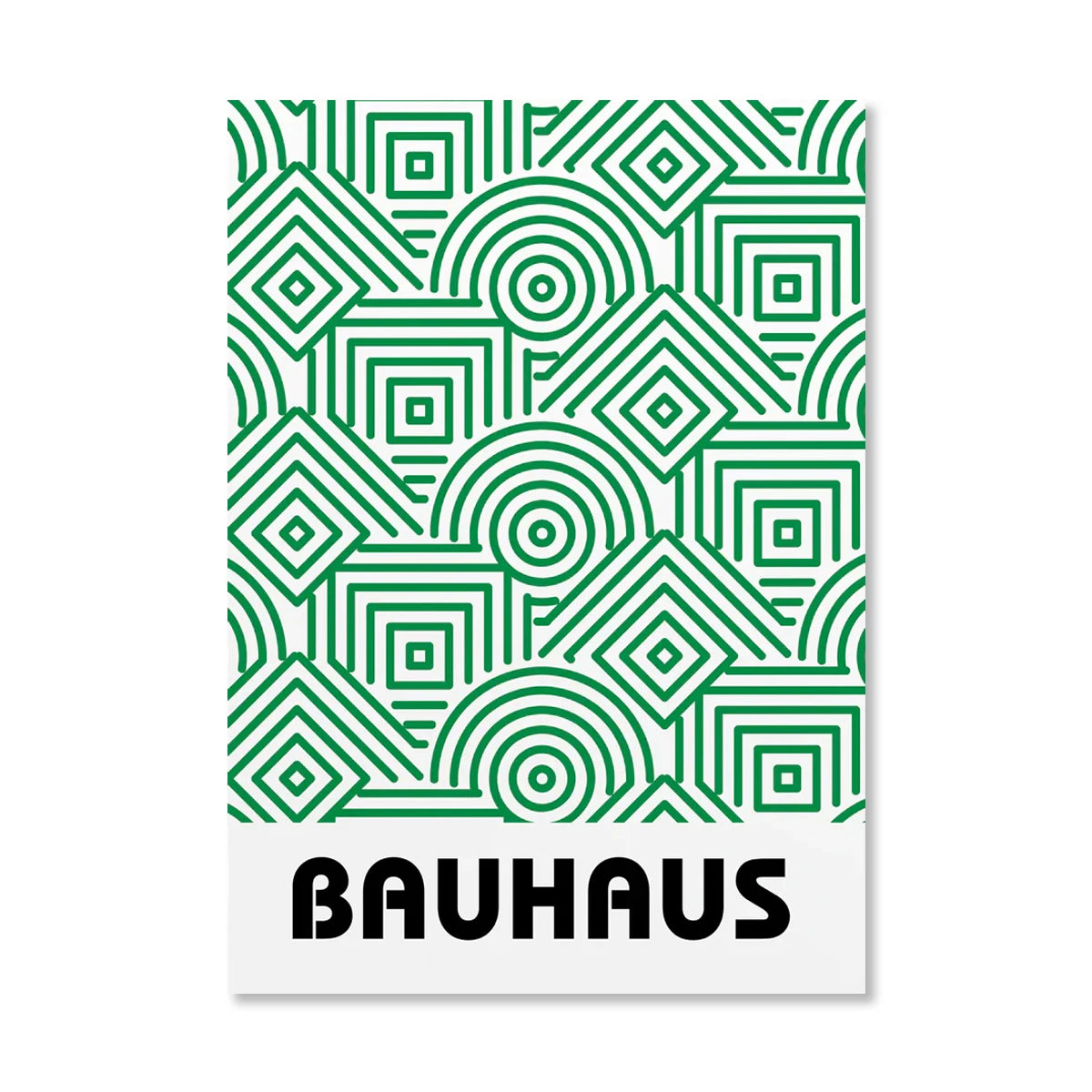 Abstract Orange Bauhaus Geometric Poster Pop Art Sunrise & Bicycle Wall Art Prints for Modern Living Room Dormitory Home Decor
