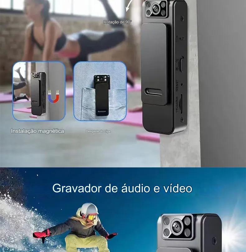 NOVA MINI CÂMERA A3 WIFI FILMA E GRAVA ÁUDIO, PORTÁTIL E MAGNÉTICA + FRETE GRÁTIS SÓ HOJE